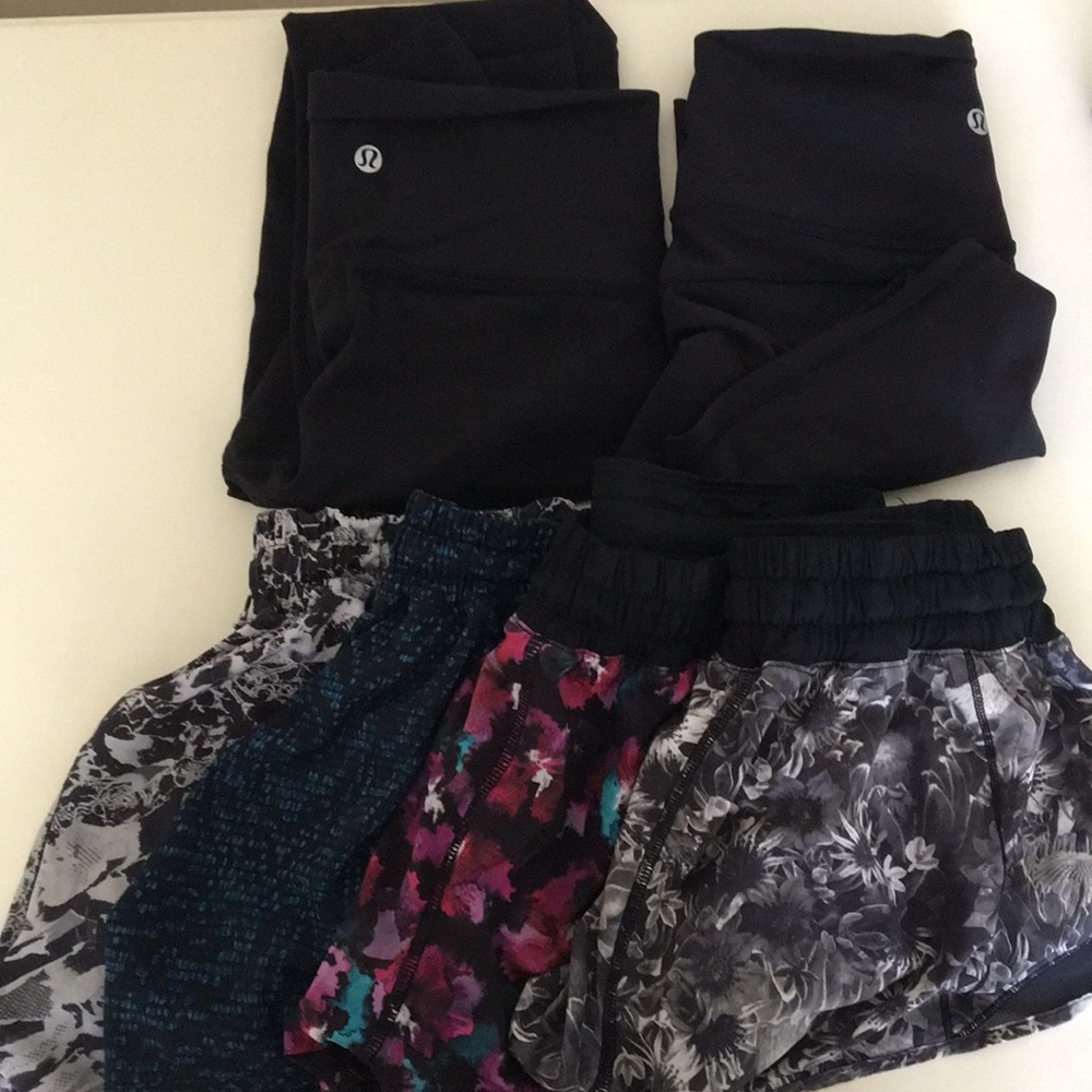 Lululemon shorts and pants